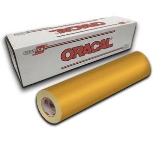 12" x 5 Feet SIGNAL YELLOW Oracal 651 Cricut Hobby Craft Decal Vinyl Sticker
